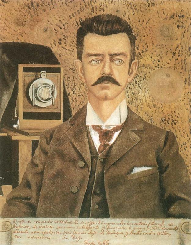 Frida Kahlo The Portrait of father oil painting image